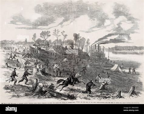Us Civil War Battle Of Shiloh Also Called The Battle Of Pittsburg