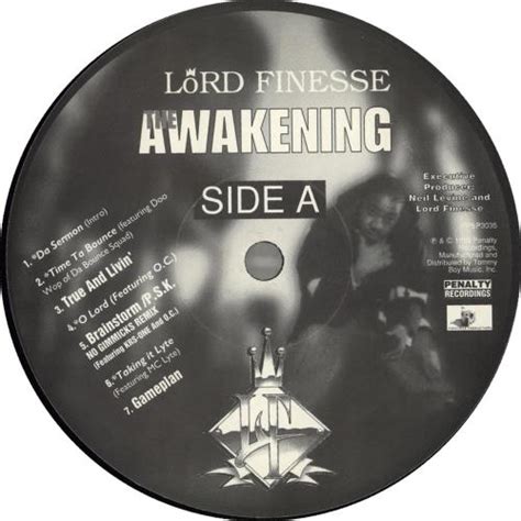 Lord Finesse The Awakening Stickered Shrink Us 2 Lp Vinyl Record Set Double Lp Album 709729