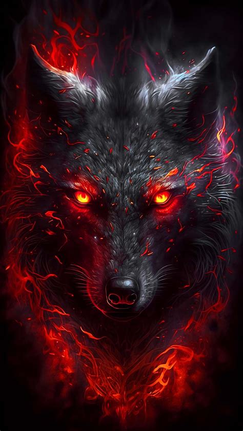 Black Wolf Iphone Wallpaper 4k Iphone Wallpapers