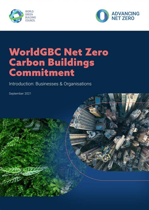 Net Zero Carbon Buildings Commitment Introduction Businesses