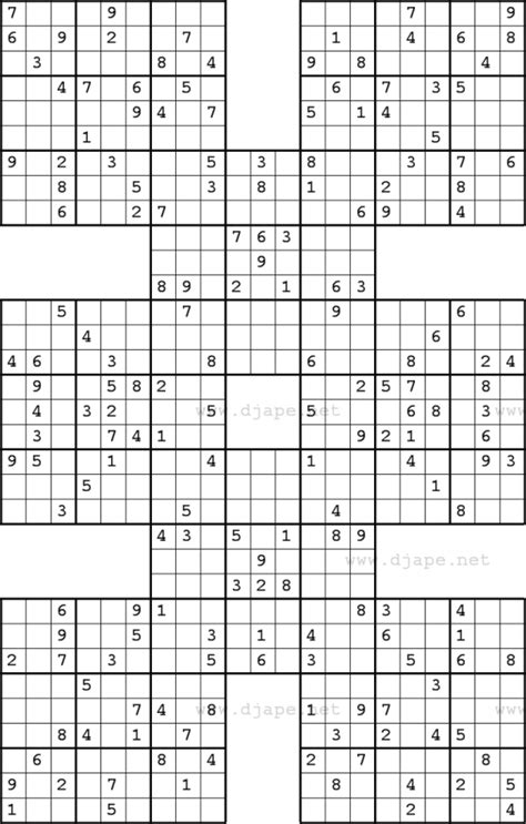 Sudoku 16 X 16 Para Imprimir Pin On Puzzles Click On