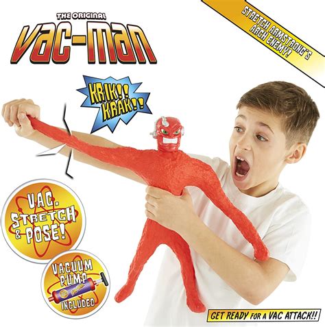 The Original Vac Man Stretch Armstrong Enemy Stretching Poseable 13 Toy Figure Ebay