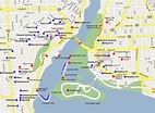 Map Of Hotels In Niagara Falls Canada