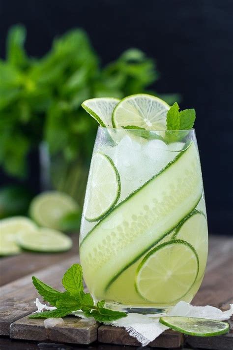 Gin Cucumber Cooler Receta Recetas De Tragos Recetas De Bebidas Cócteles Para El Verano