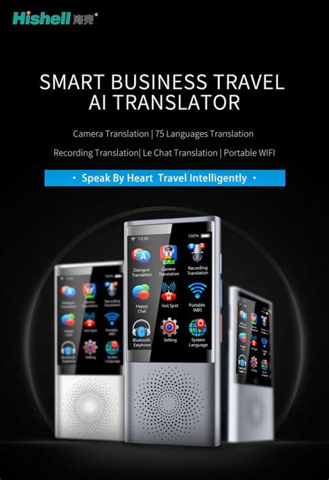 Smart Offline Language Voice Translator Device Hishell