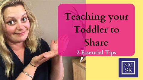 How To Teach Your Toddler To Share 2 Essential Tips Youtube