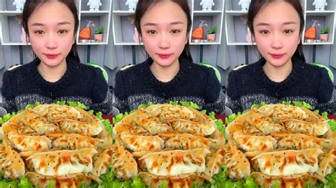 CHINESE MUKBANG FOOD EATING SHOW ASMR Dumplings So Soft Delicious Belly Stuffing YouTube