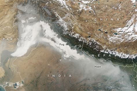 Delhi Air Pollution Nasa Images Show Stubble Burning In Neighbouring