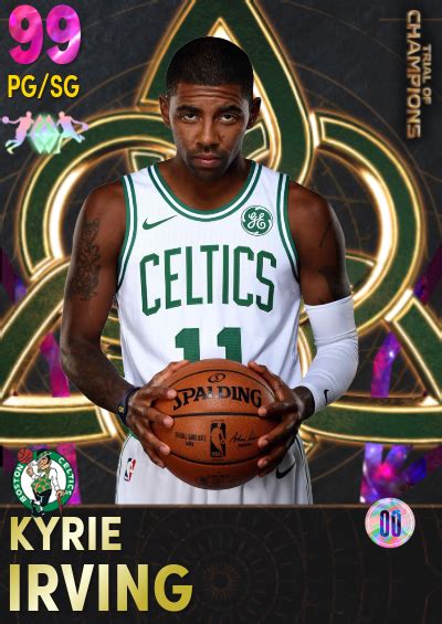NBA 2K21 2KDB Custom Card Kyrie Irving