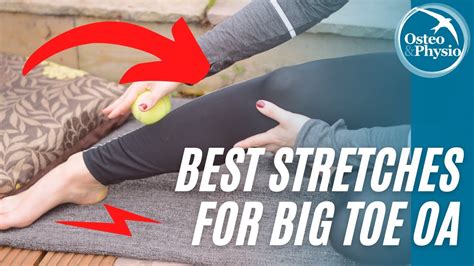The Best Stretches For Big Toe Arthritis Youtube