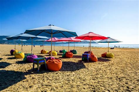 My Khe Beach In Da Nang City Vietnam Stock Image Image Of Nang Morning