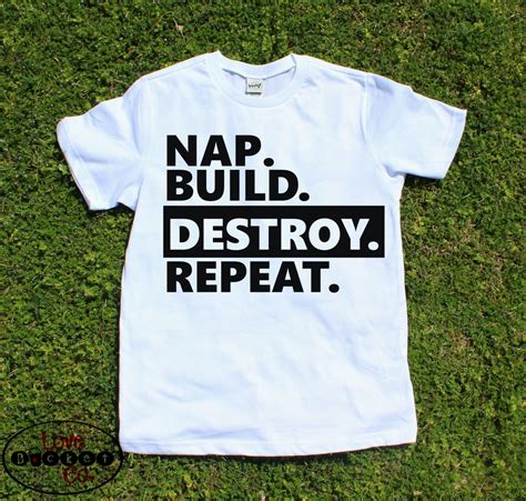 Funny Toddler Shirt Toddler Tee Kids Shirt Boys Shirt Nap Build