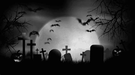 Creepy Graveyard Mystisch Gifs