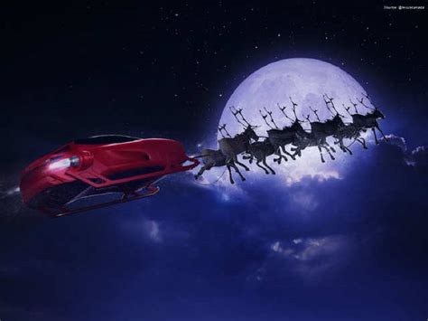 Santa Claus Gets The Lexus Flying Luxury Cruiser This Christmas To