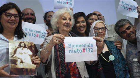 Abuelas De Plaza De Mayo Anunció Otra Restitución De Identidad El