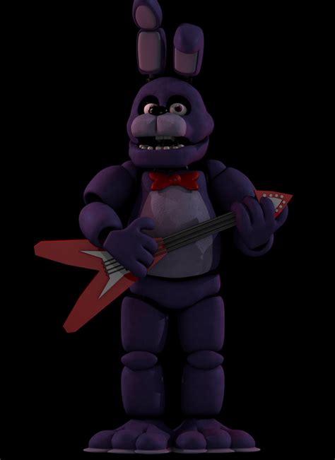 Bonnie Full Body 3d Model Rfivenightsatfreddys