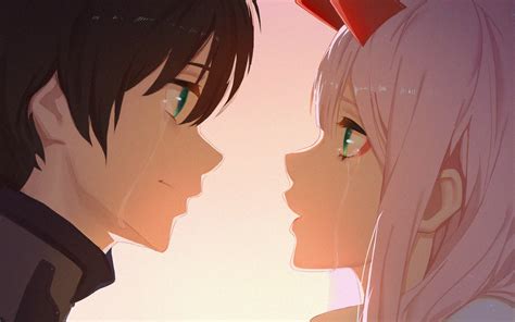 Darling In The Franxx Wallpapers Zero Two And Hiro Darling In The