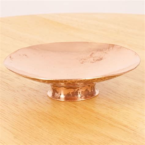 Ring Dish Plate Tray Bowl Vintage Copper Simple Design