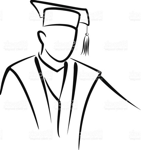 Graduation Cap Outline Free Download On Clipartmag