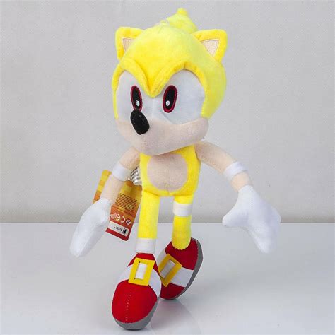 Super Sonic The Hedgehog Tails Plush Doll Stuffed