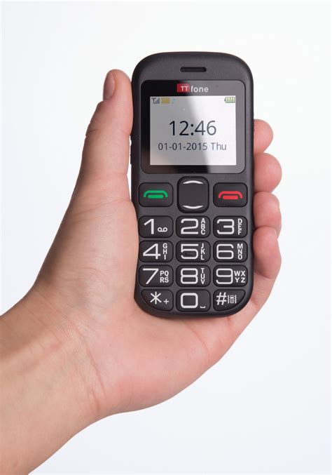 Ttfone Jupiter 2 Big Button Senior Mobile Phone Elderly T Easy To