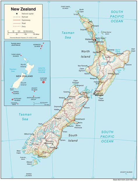 Mapa De Nueva Zelanda Nueva Zelanda Mapa Hd Australia Y Nueva