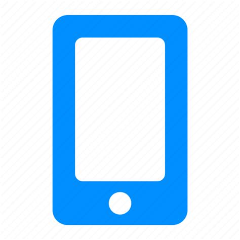 blue device ios iphone mobile phone icon