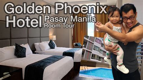 Golden Phoenix Hotel Pasay Manila Room Tour And Swimming Pool Area