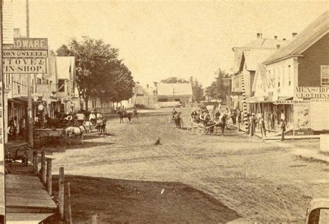 Main Street Fairfield Maine I Believe That This May Be Looking South