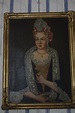 Christina Brodersonia, mother of Carl Linnaeus. Painting at Linnaeus ...