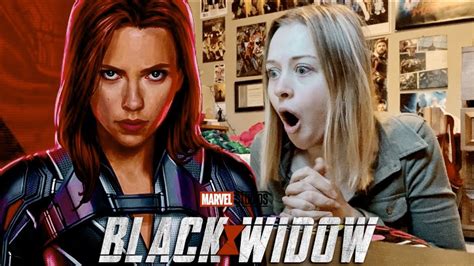 Black Widow Trailer Reaction Youtube