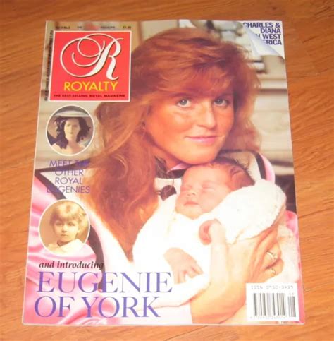 royalty monthly magazine vol 9 7 april 1990 princess diana sarah ferguson 9 10 picclick