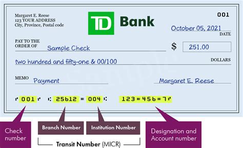 You've probably used a pin for a debit card, but did you know credit cards can have pins, too? What Is The Routing Number For Td Bank Canada - vafici
