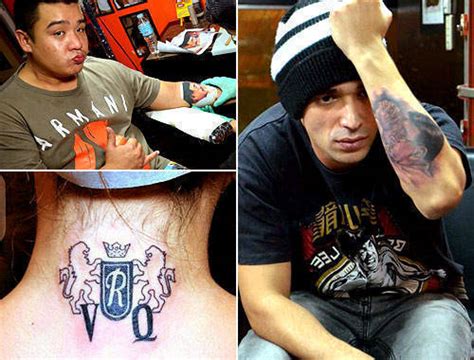 Photos Pinoy Celebrity Tattoos