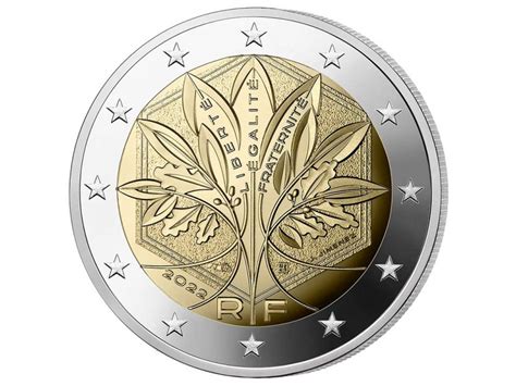 Pièces 2 Euros 2022 France Nouvelle Face Collection De 2 Euros