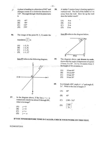 Quadratic Graphs Csec Paper 1 Past Paper Questions Part 2 Youtube Hot