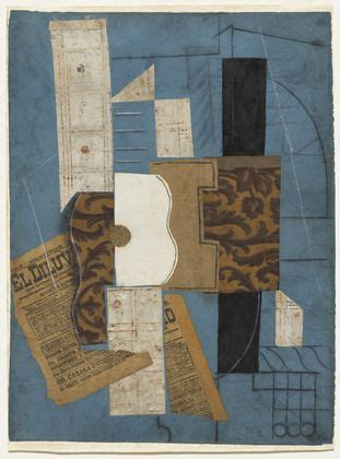 El cubismo, creado por pablo picasso y su compañero george braque, es uno de los movimientos artísticos de vanguardia más importante del siglo xx. Pablo Picasso, Guitar, 1913, MoMA | Pablo Picasso: Cubismo ...