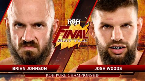Pure Title Match Added To Roh Final Battle