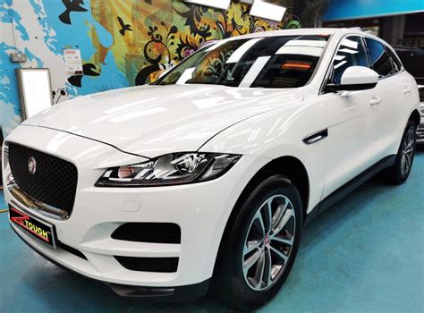 This Mighty Jaguar F Pace Just Underwent For Full Grooming With Ceramic