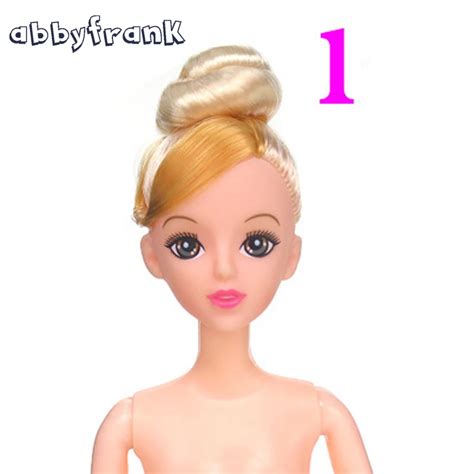 abbyfrank 30cm 12 moveable jointed doll female girl naked body girlfriend princess nude doll toy