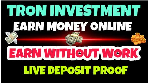 TRI3 - EARN MONEY ONLINE - TRON COIN CRYPTO INVESTMENT ...