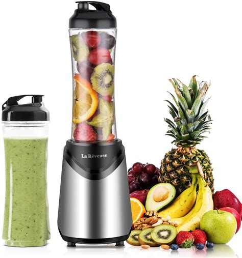 Smoothies Blender Personal Size 300 Watts With 2 Pieces 18 Oz Bpa Free