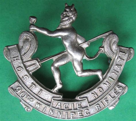 90th Winnipeg Rifles Cap Badge