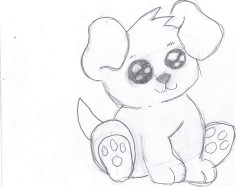 Cute Dog Anime Drawing At Explore Collection Of