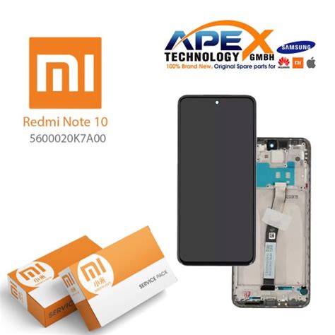Redmi Note 10 Service Pack Lcd