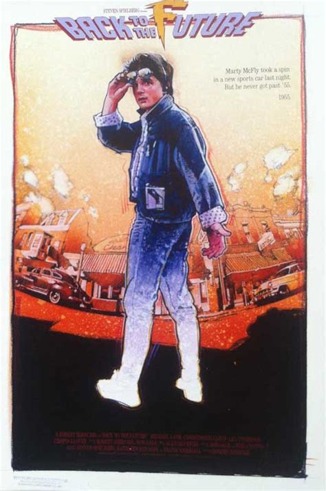 Back To The Future Unused Poster Art By The Legendary Drew Struzan