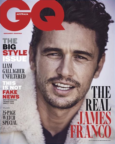 James Franco Covers Gq Australia Talks Being A Workaholic