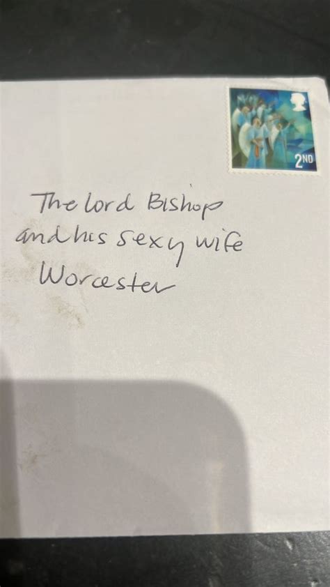 Royal Mail Successfully Delivers Bizarre Letter To Bishop Of Worcester And Its Hilarious