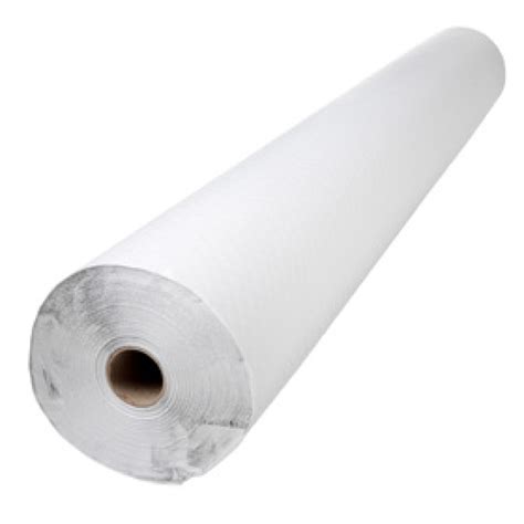 Dispotex White Embossed Paper Banquet Roll 100mx115cm Berties Direct