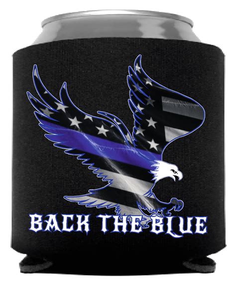 Back The Blue Coolie Jdautobody Graphics